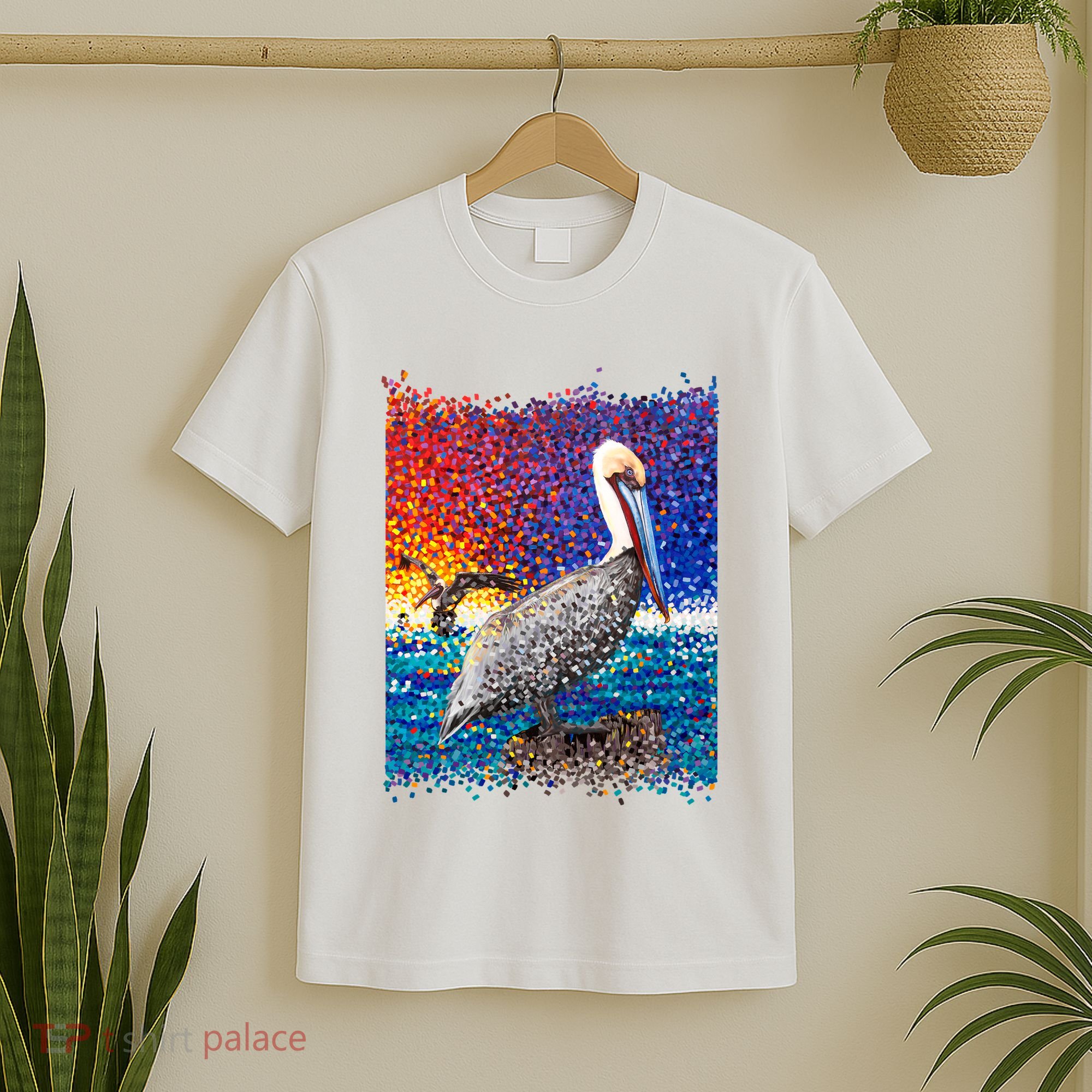 Pelican Pixelated T-Shirt