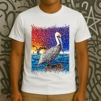 Pelican Pixelated T-Shirt thumb 3