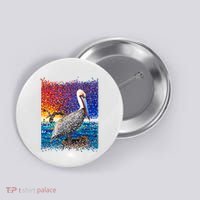 Pelican Pixelated Button thumb 0
