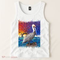 Pelican Pixelated Tank Top thumb 2
