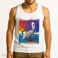 Pelican Pixelated Tank Top thumb 3