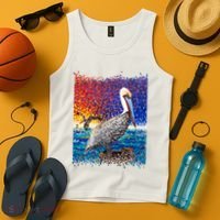 Pelican Pixelated Tank Top thumb 4