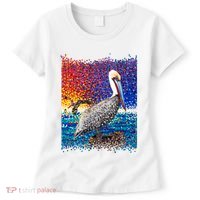 Pelican Pixelated Women's T-Shirt thumb 0