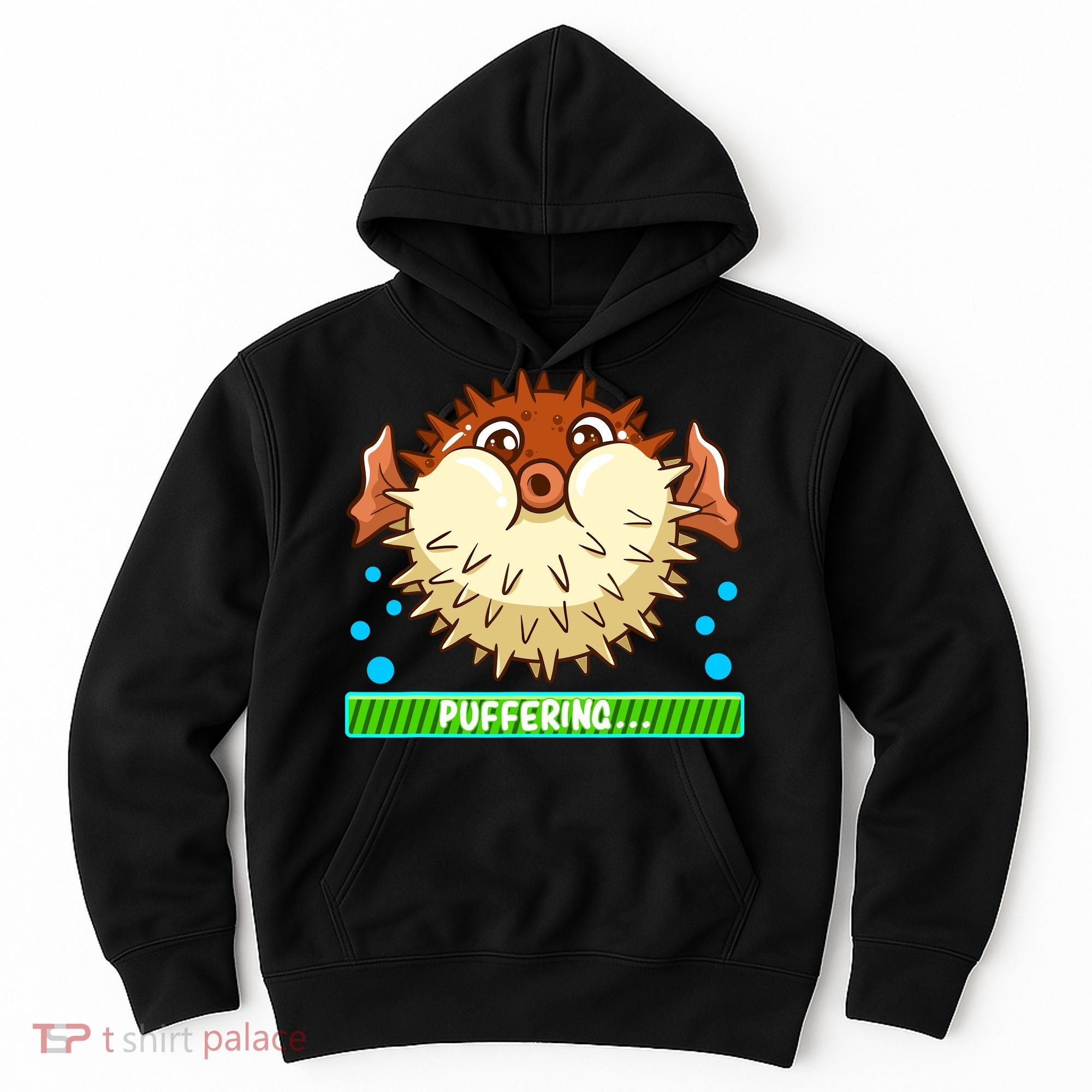 Pufferfish Puffering Puffers Tetraodontidae Fish Boy Girl Hoodie