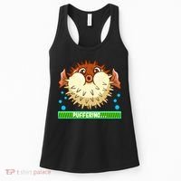 Pufferfish Puffering Puffers Tetraodontidae Fish Boy Girl Women's Tank Top thumb 0