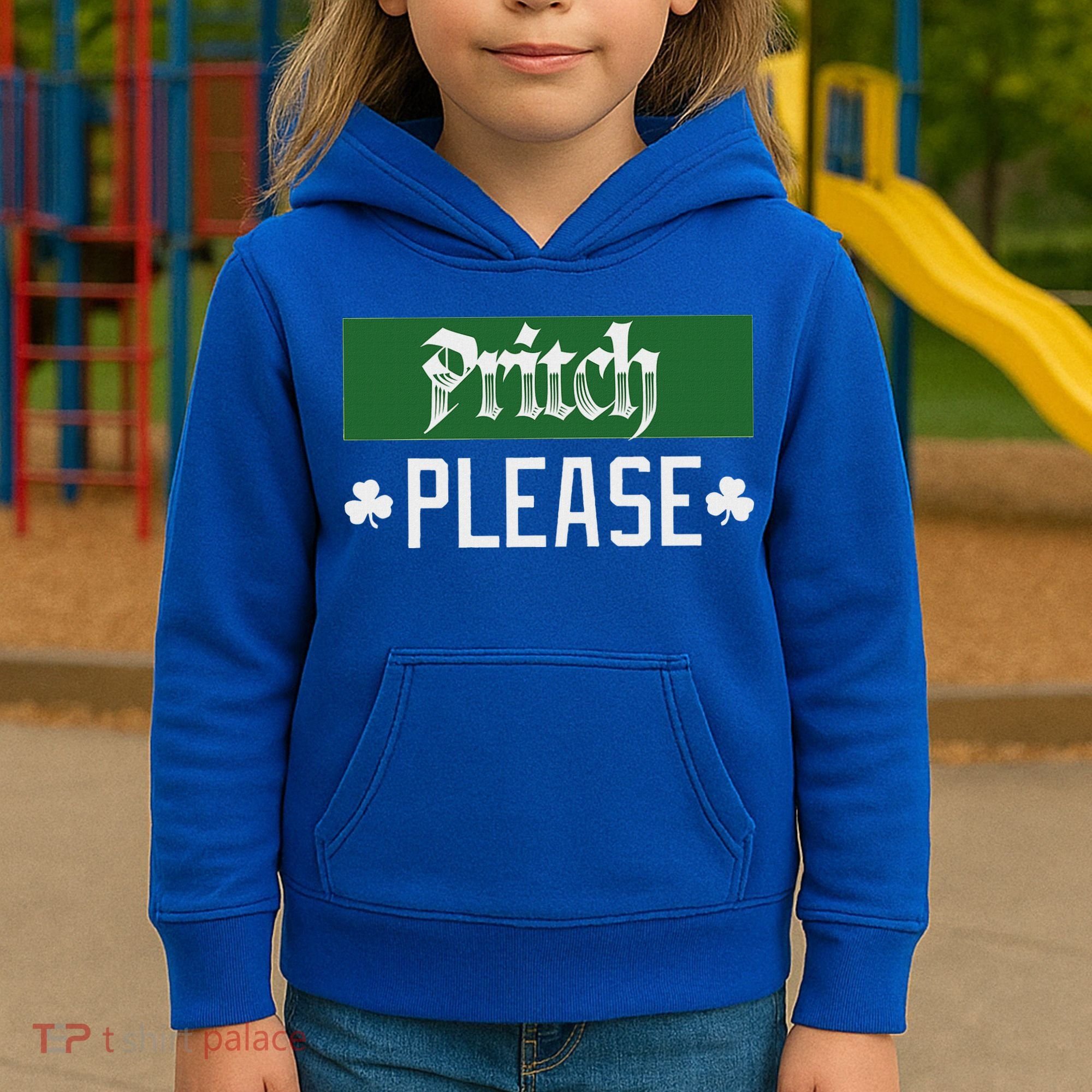 Pritch Please Kids Hoodie