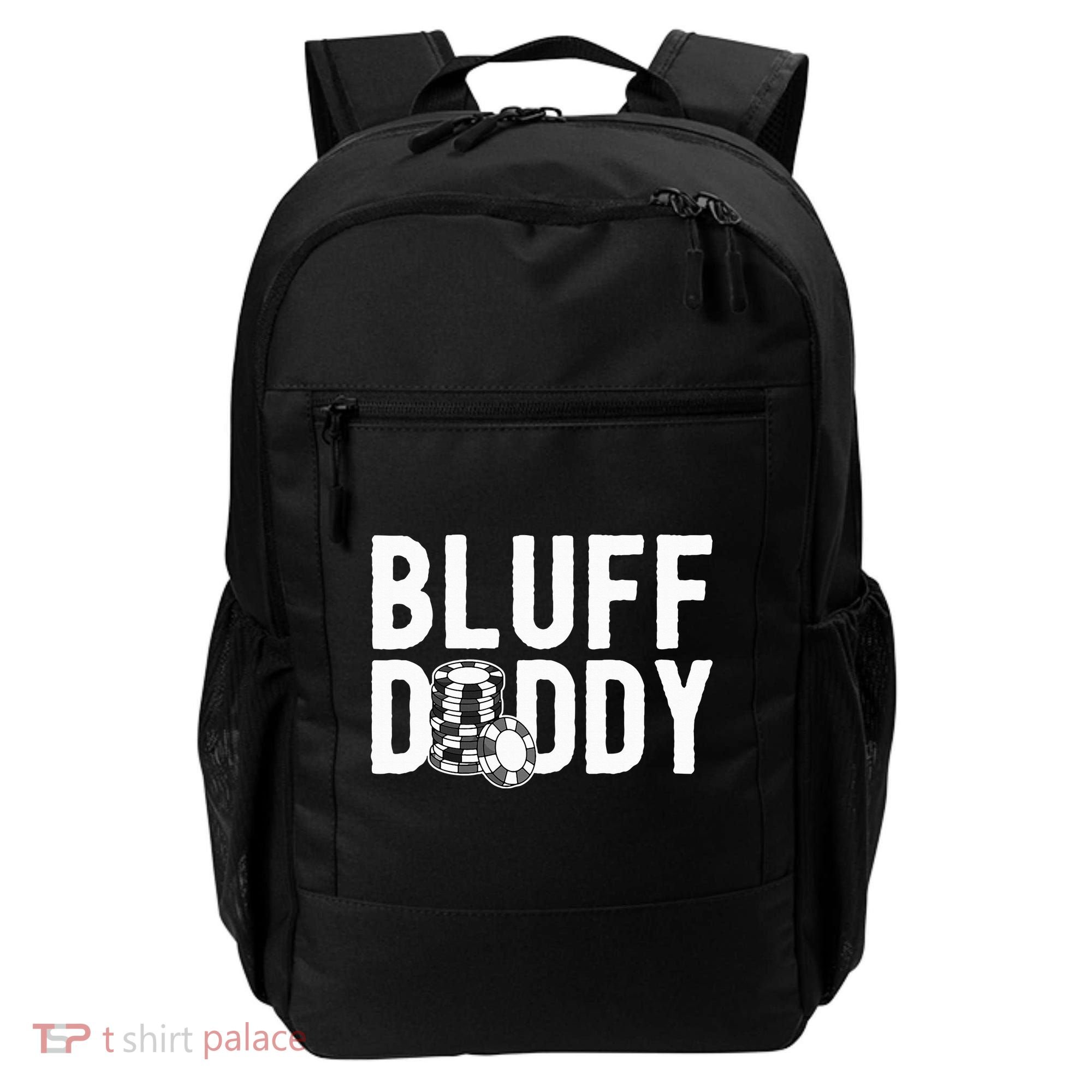 Poker Player Poker Cards Game I Bluff Bluffing Backpack