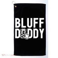 Poker Player Poker Cards Game I Bluff Bluffing Golf Towel thumb 0