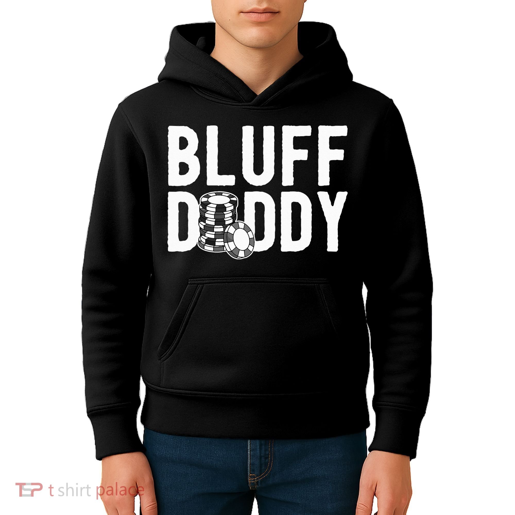 Poker Player Poker Cards Game I Bluff Bluffing Kids Hoodie