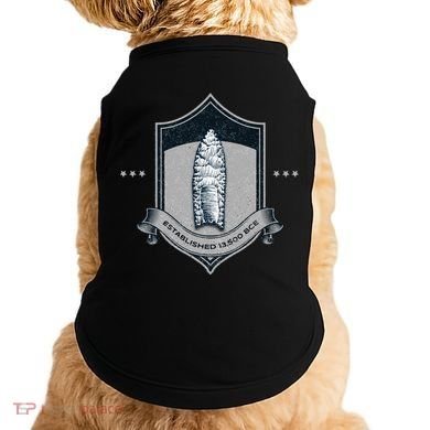 Paleo Projectile Point Doggie Tank