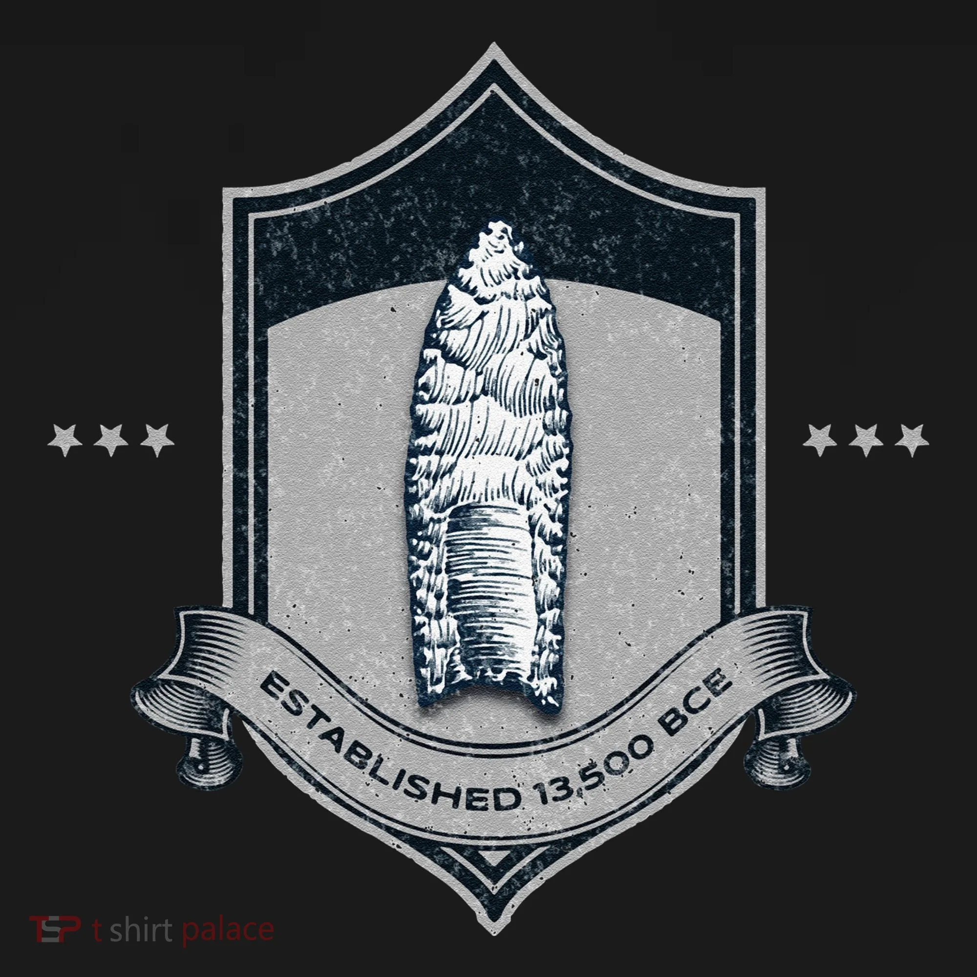 Paleo Projectile Point Doggie Tank