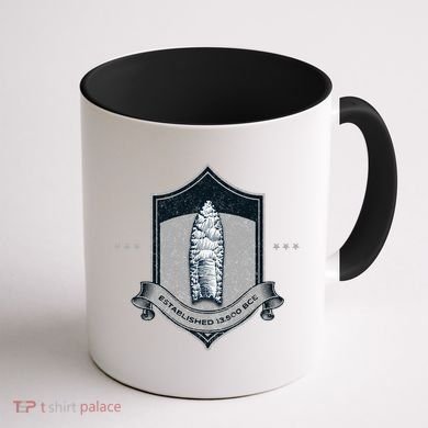 Paleo Projectile Point Coffee Mug back