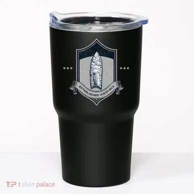 Paleo Projectile Point Tumbler
