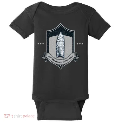 Paleo Projectile Point Baby Bodysuit