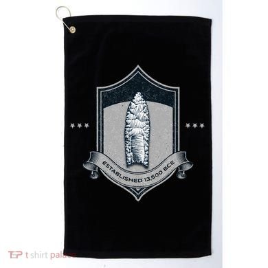 Paleo Projectile Point Golf Towel