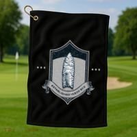 Paleo Projectile Point Golf Towel thumb 1