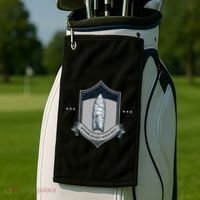 Paleo Projectile Point Golf Towel thumb 2