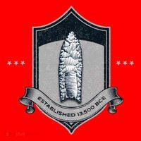 Paleo Projectile Point Santa Hat thumb 1