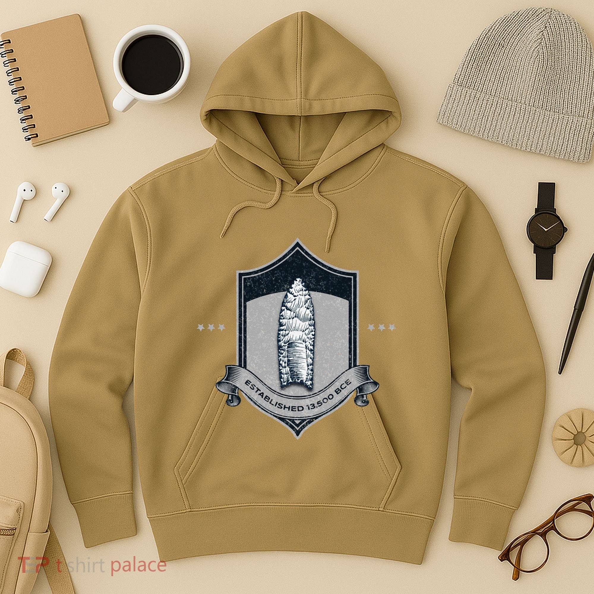 Paleo Projectile Point Hoodie