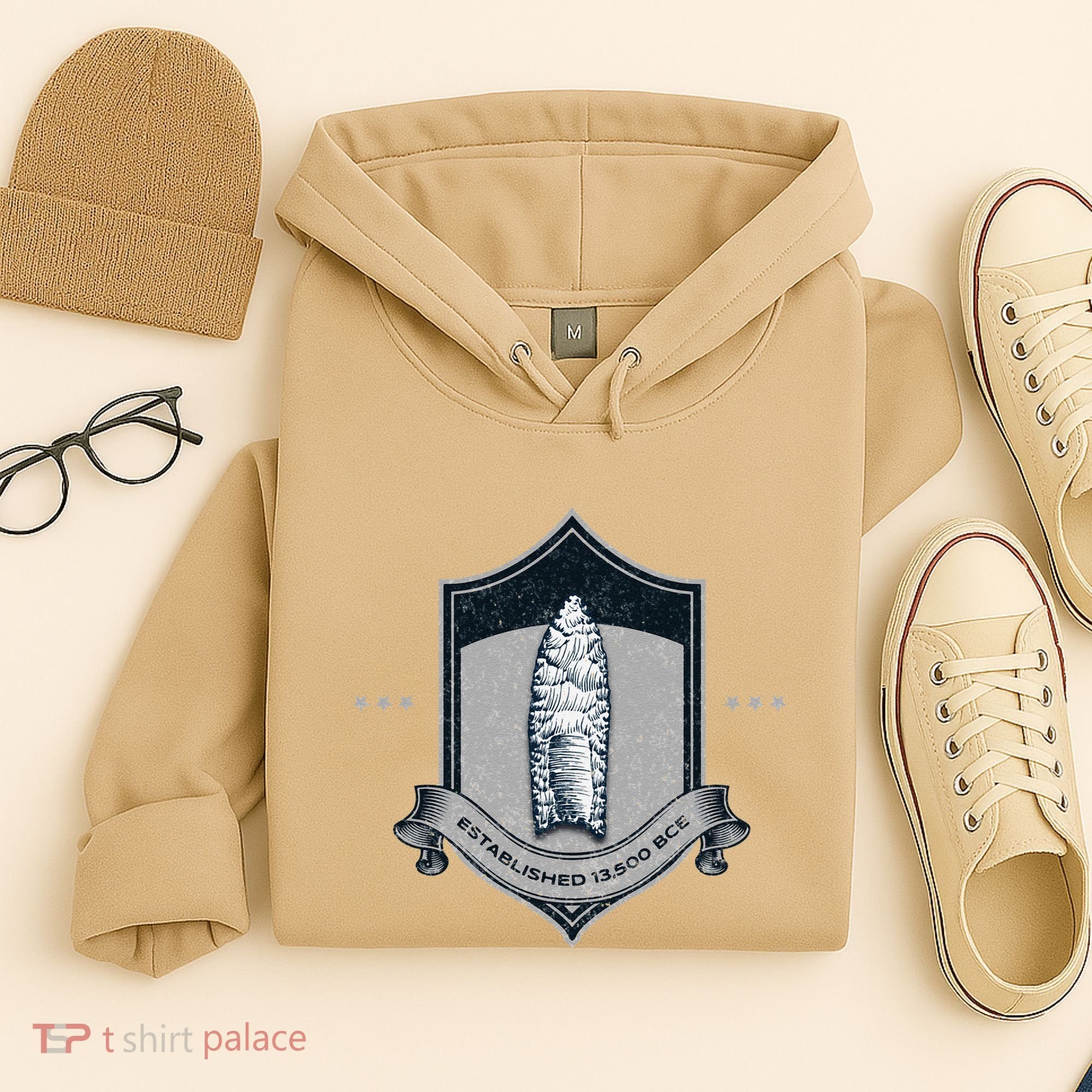 Paleo Projectile Point Hoodie