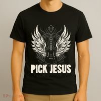 Preacher Pastor Pick Jesus Christian Sermonator Pastor T-Shirt thumb 3