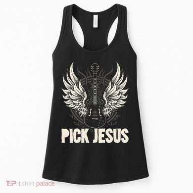 Preacher Pastor Pick Jesus Christian Sermonator Pastor Women's Tank Top
