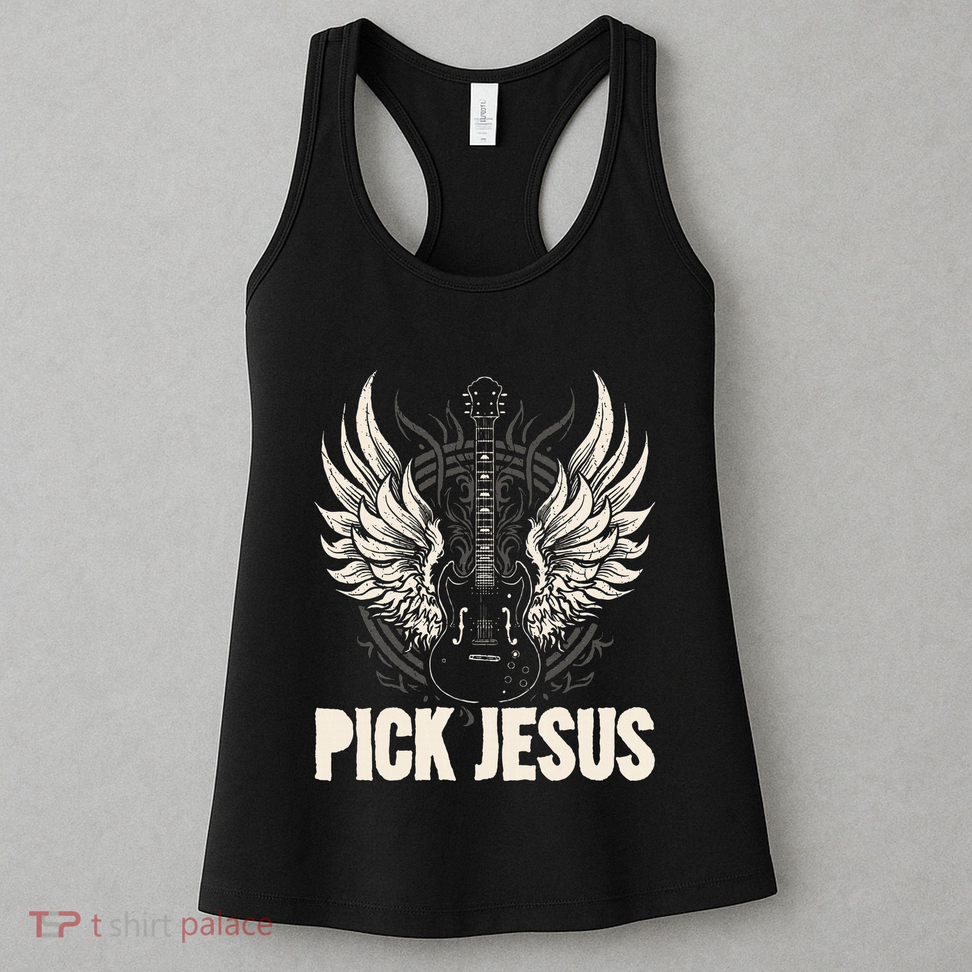 Preacher Pastor Pick Jesus Christian Sermonator Pastor Women's Tank Top