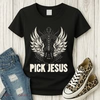 Preacher Pastor Pick Jesus Christian Sermonator Pastor Women's T-Shirt thumb 3