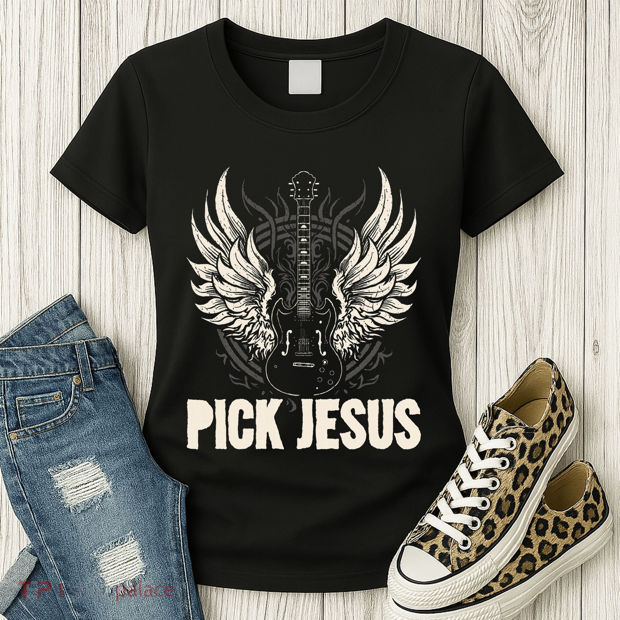 Preacher Pastor Pick Jesus Christian Sermonator Pastor Women's T-Shirt
