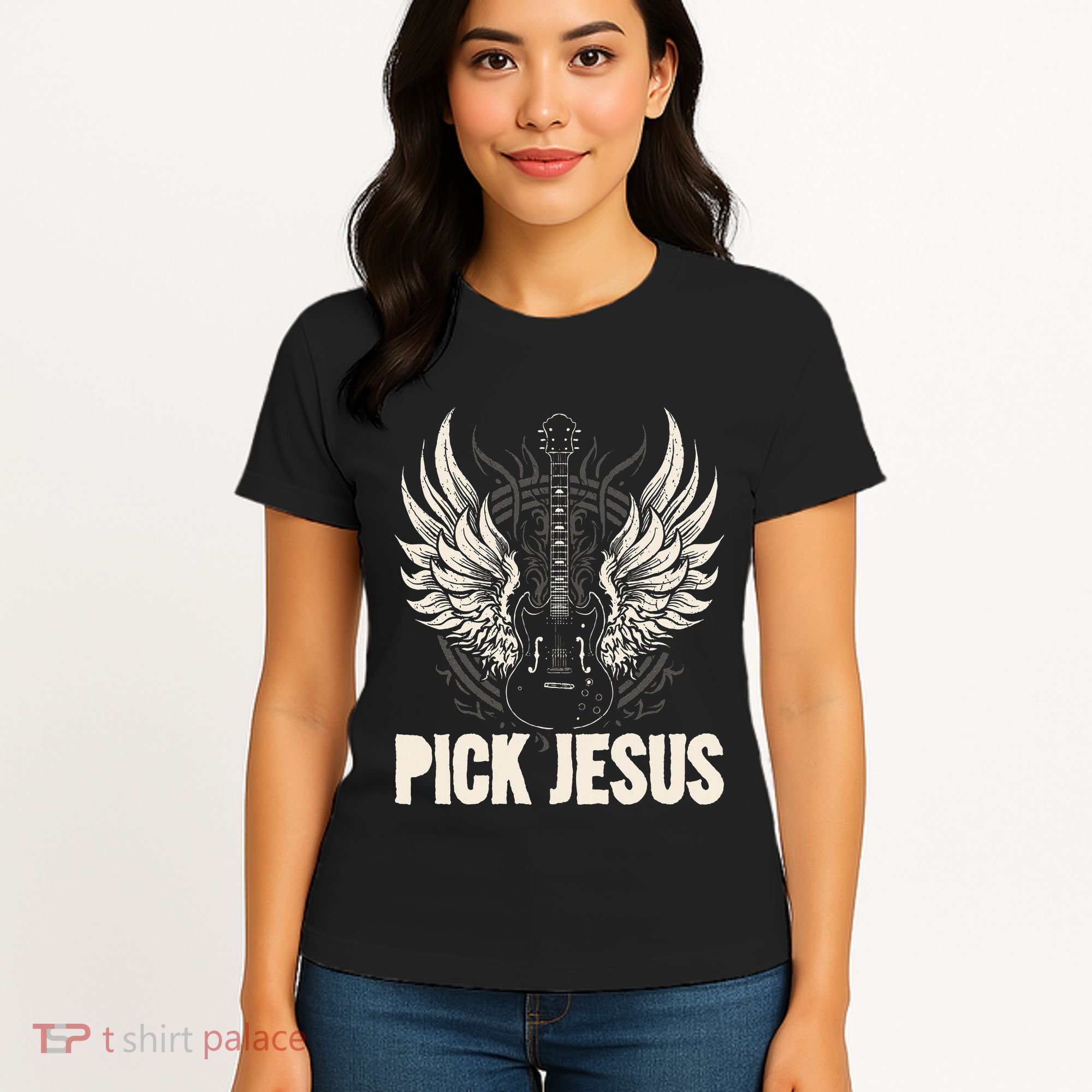 Preacher Pastor Pick Jesus Christian Sermonator Pastor Women's T-Shirt