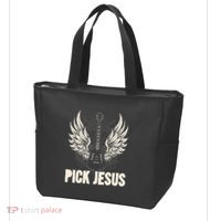Preacher Pastor Pick Jesus Christian Sermonator Pastor Tote Bag thumb 3