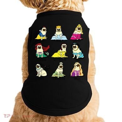 Princess Pug Doggie Tank