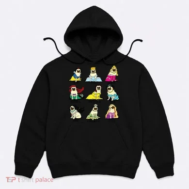 Princess Pug Hoodie