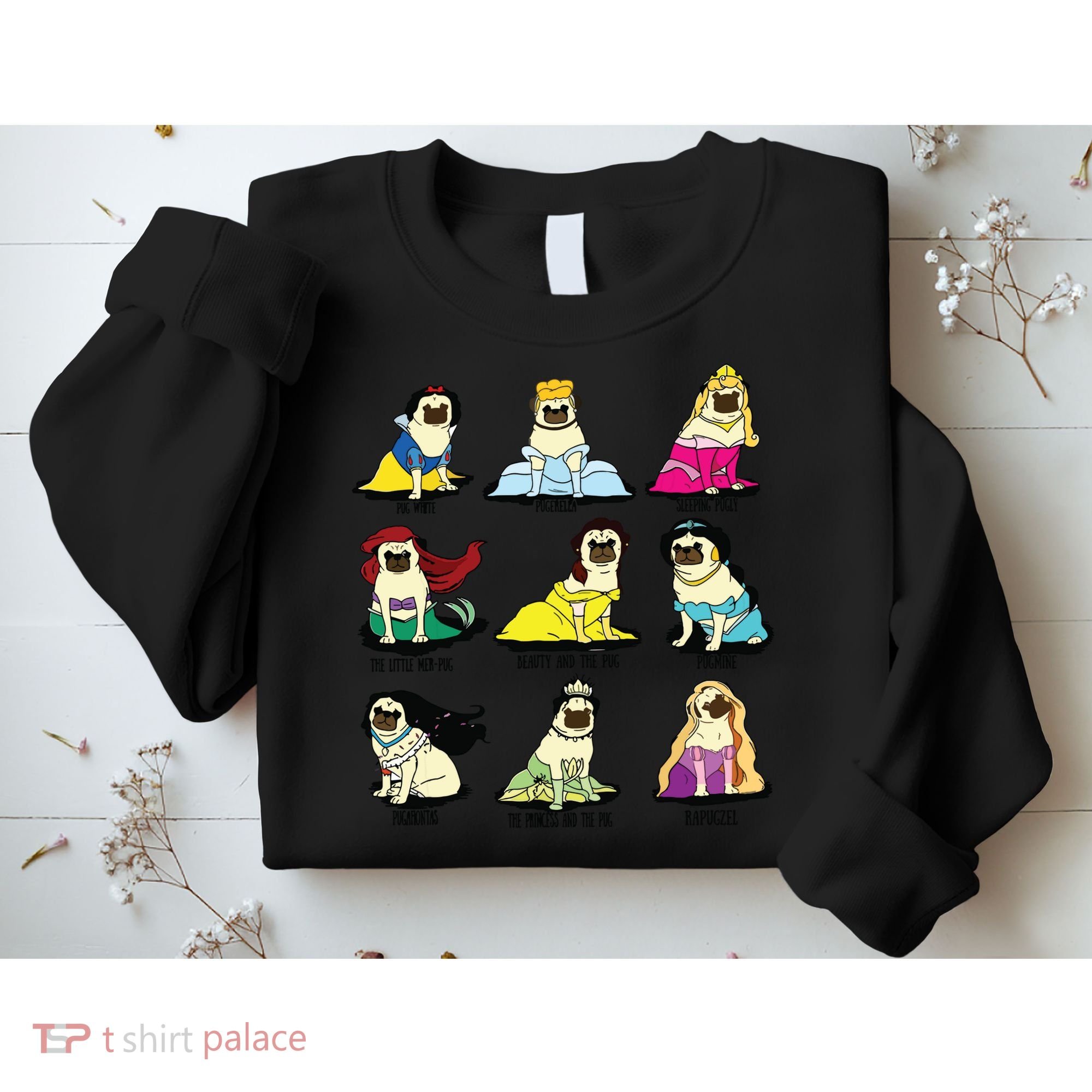 Princess Pug Sweatshirt