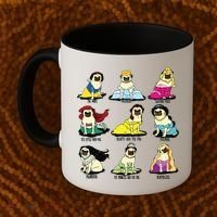 Princess Pug Coffee Mug thumb 2