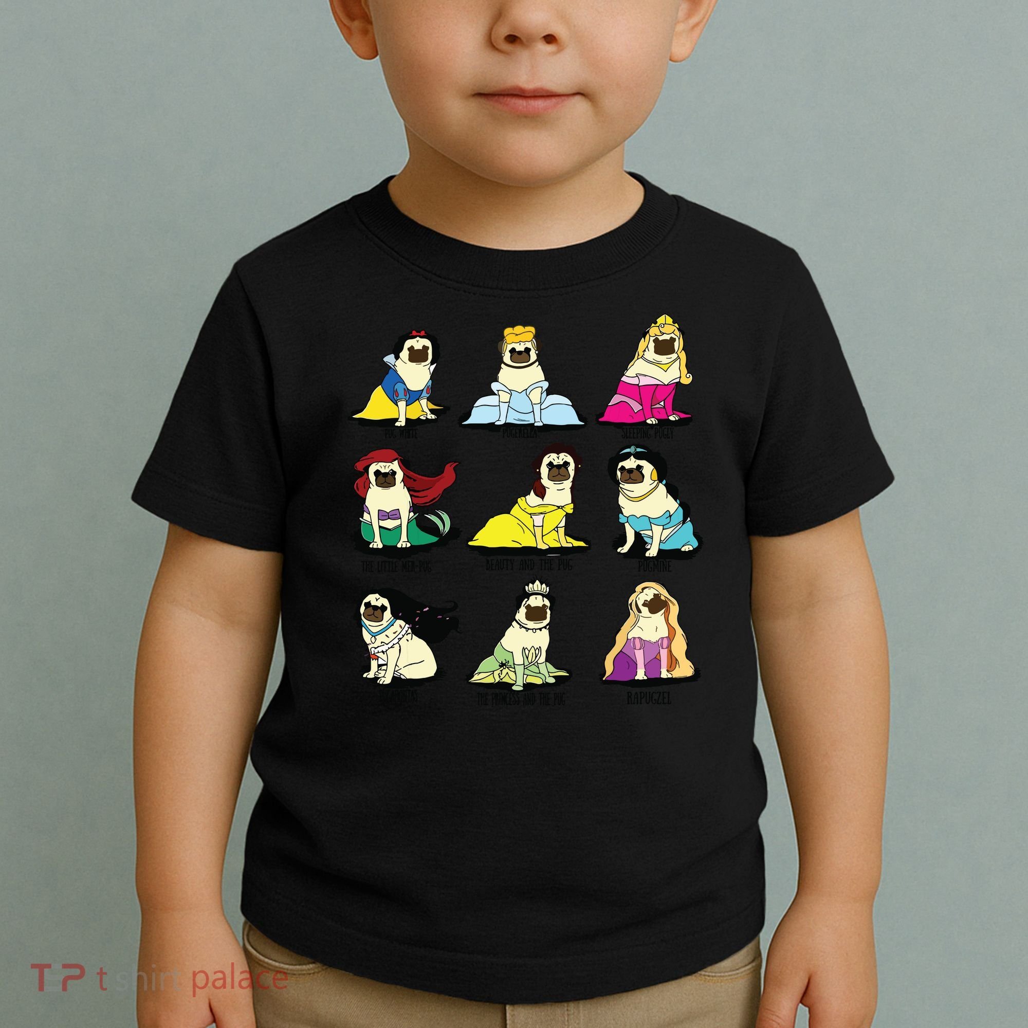 Princess Pug Toddler T-Shirt