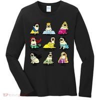 Princess Pug Women's Long Sleeve Shirt thumb 0
