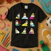 Princess Pug Kids T-Shirt thumb 3