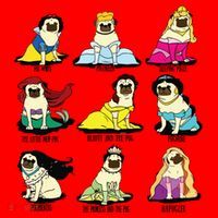 Princess Pug Santa Hat thumb 1