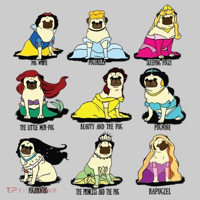 Princess Pug T-Shirt