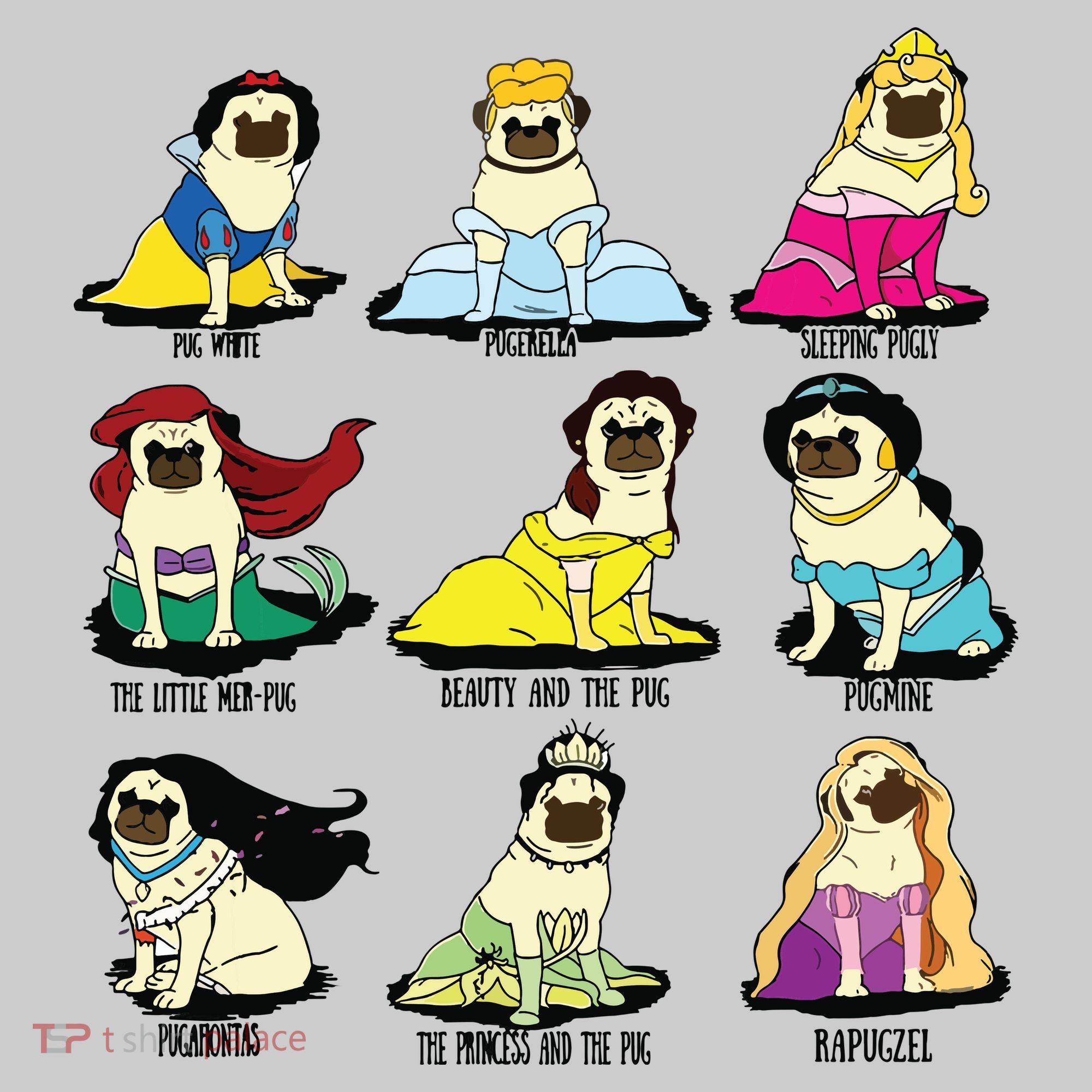 Princess Pug Tumbler