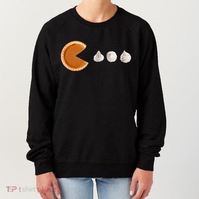 Pacman Pumpkin Pie Women's Sweatshirt