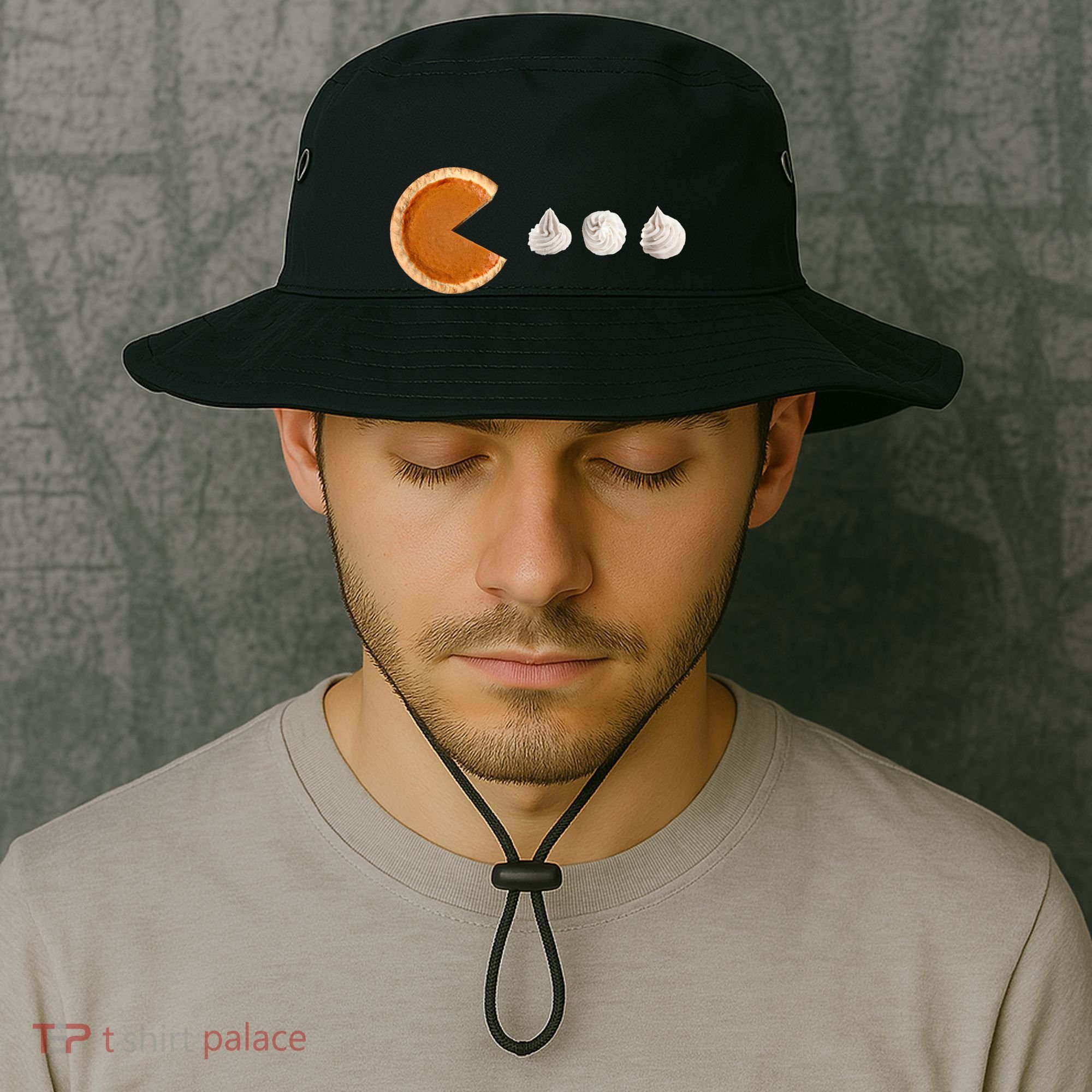 Pacman Pumpkin Pie Bucket Hat