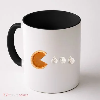 Pacman Pumpkin Pie Coffee Mug