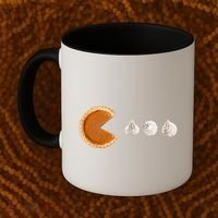 Pacman Pumpkin Pie Coffee Mug thumb 2