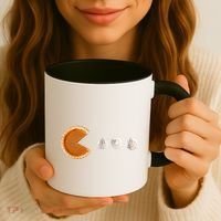 Pacman Pumpkin Pie Coffee Mug thumb 3
