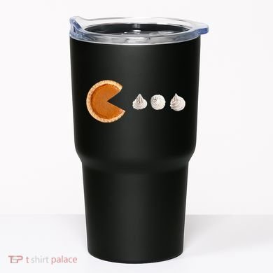 Pacman Pumpkin Pie Tumbler
