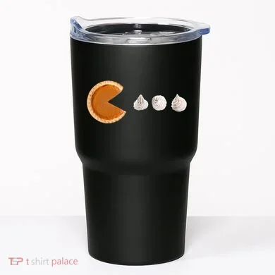 Pacman Pumpkin Pie Tumbler
