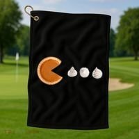 Pacman Pumpkin Pie Golf Towel thumb 1