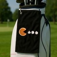 Pacman Pumpkin Pie Golf Towel thumb 2